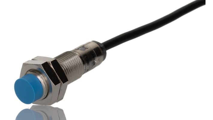 Sensore di prossimità cilindrico NPN Sick IME12-04NNOZW2K, M12, 4 mm di rilevamento, IP67, montaggio non a filo, 44 mm di lunghezza.