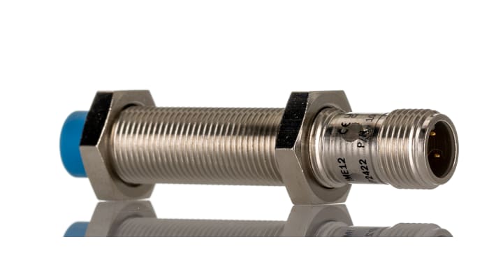 Sensore di prossimità cilindrico Sick IME12-08NPOZC0S, PNP, 8 mm, IP67, M12, 10-30 V, 200 mA, -25/+75 °C.