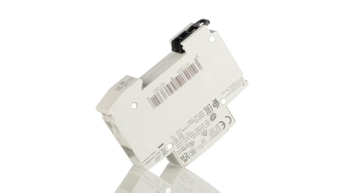 Contattore ABB 1SBE121111R0120, 2 poli, 2 NA, 20 A, 24 V, dimensioni 65 x 18 x 85 mm, grado di protezione IP20.