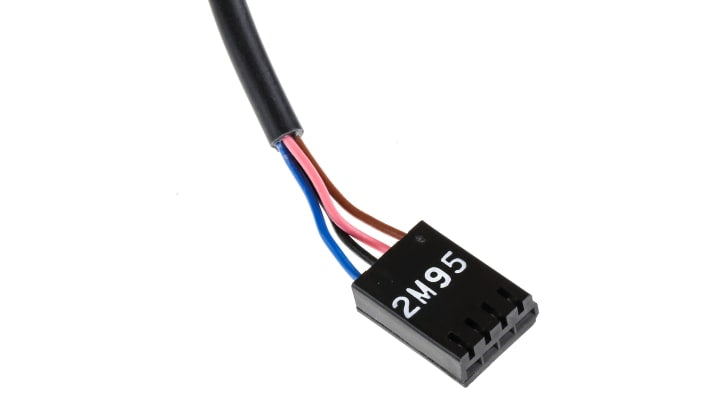 Cavo e connettore Omron EE-1006 2M per sensori, lunghezza 2m, tensione 50 V c.c., corrente 3 A, temperatura -10/+75 °C. Compatibile con vari modelli.