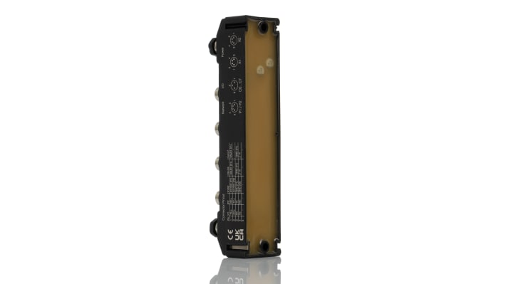 Modulo I/O Turck TBEN-L4-8IOL, 2 porte M12 4 pin, IP69K, -40 a 70 °C, dimensioni 230,4 x 60,4 x 39 mm.