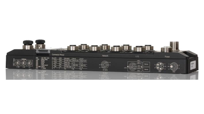 Modulo I/O Turck TBEN-LL-16DIP per Ethernet e MODBUS TCP, compatto, alimentazione 24 V, grado di protezione IP65/IP67/IP69K.