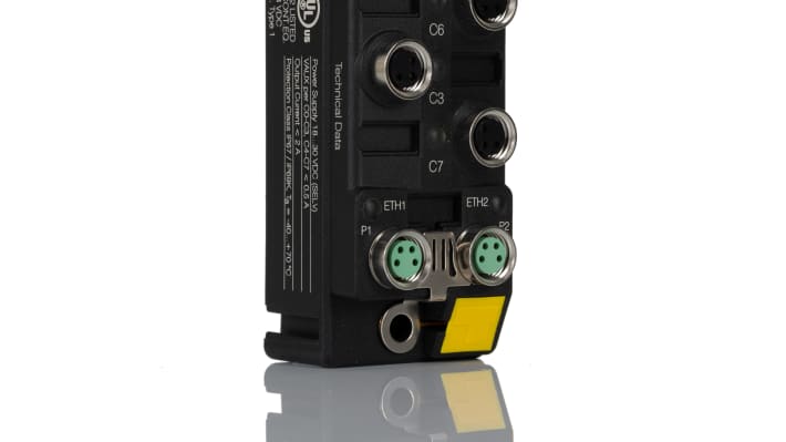 Modulo I/O Turck TBEN-S1-8DXP, connettore M8 a 4 pin, otto canali digitali, IP65/IP67/IP69K, -40 a 70 °C.