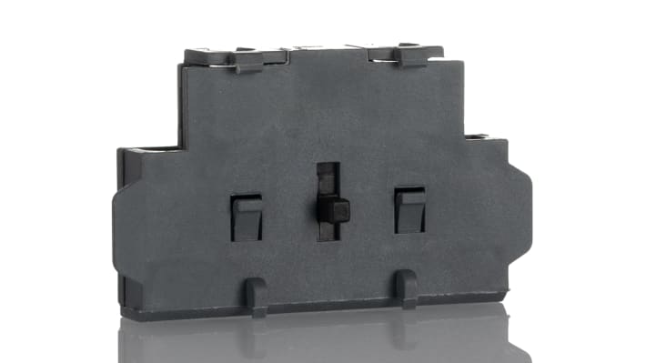 Interruttore ausiliario ABB OA, 1NA/1NC, montaggio laterale, corrente max 16A, dimensioni 36x8.75x54mm, codice 1SCA022379R8100 OA2G11.