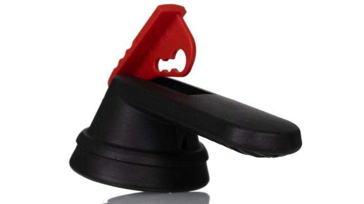 Manopola rotante ABB per interruttore automatico di potenza, colore nero, lunghezza 95 mm, grado di protezione IP65, compatibile serie 1SCA.