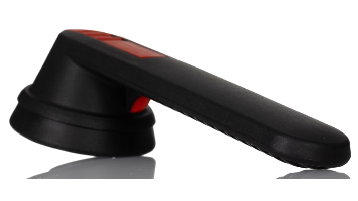 Manopola rotante ABB per interruttore automatico di potenza, lunghezza 145 mm, colore nero, grado di protezione IP65, compatibile con aste di 12 mm.