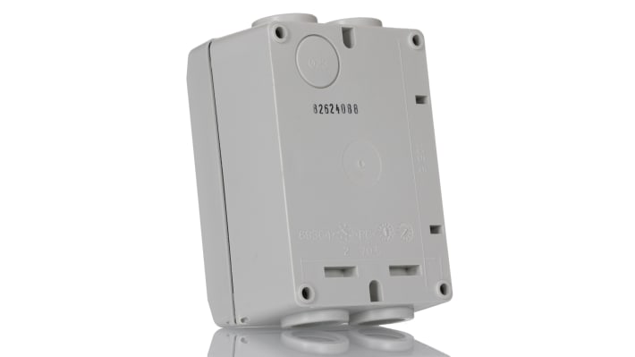 Sezionatore interruttore ABB OT, 3 poli, 16A, 690V, IP65, custodia in policarbonato, dimensioni 60x85x120mm.