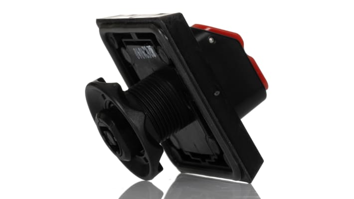 Manopola rotante ABB per selettore OHBS, colore nero, lunghezza 59 mm, grado di protezione IP65, progettata per applicazioni elettriche e meccaniche.