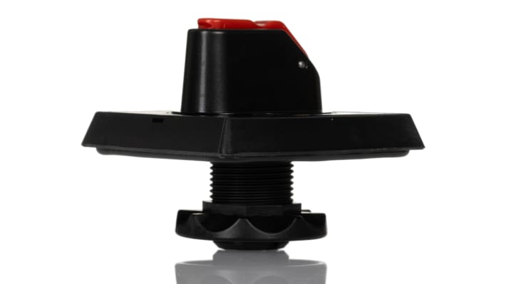Manopola rotante ABB per selettore OHBS, colore nero, lunghezza 59 mm, grado di protezione IP65, progettata per applicazioni elettriche e meccaniche.