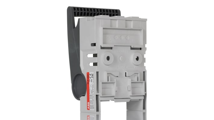 Sezionatore portafusibili ABB 1SEP201428R0001, 3 poli, 100A, montaggio su base, tensione 690V, design EasyLine.