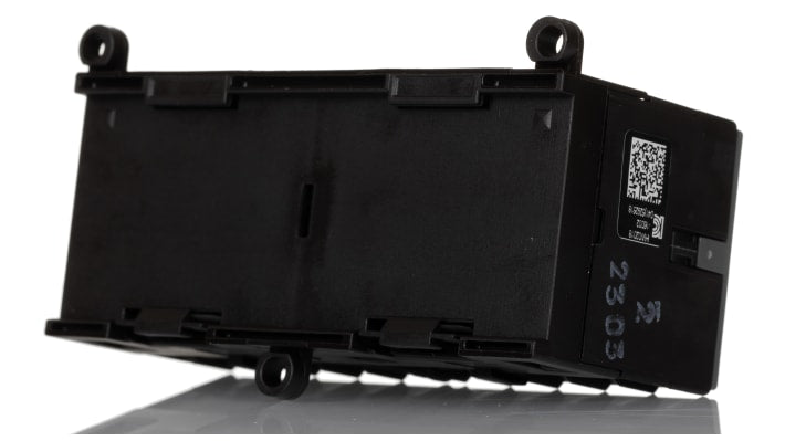 Contattore reversibile ABB GJL1311901R0011 VB7-30-01, 3 poli, 20 A, 24 V CA, montaggio su guida DIN, dimensioni 96,2 x 46,7 x 57,5 mm.