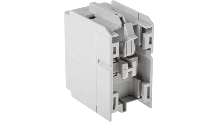 Contatto ausiliario Allen Bradley 100-FA11, 2 contatti DPST, montaggio anteriore, corrente nominale 10 A, temperatura -25/+60 °C.