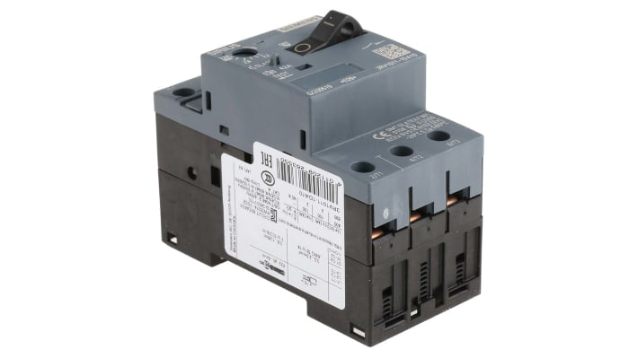 Interruttore automatico motore Siemens 3RV1011-1DA10, 3 poli, 3,2A SIRIUS - Protezione cortocircuiti, installazione rapida, prestazioni affidabili.