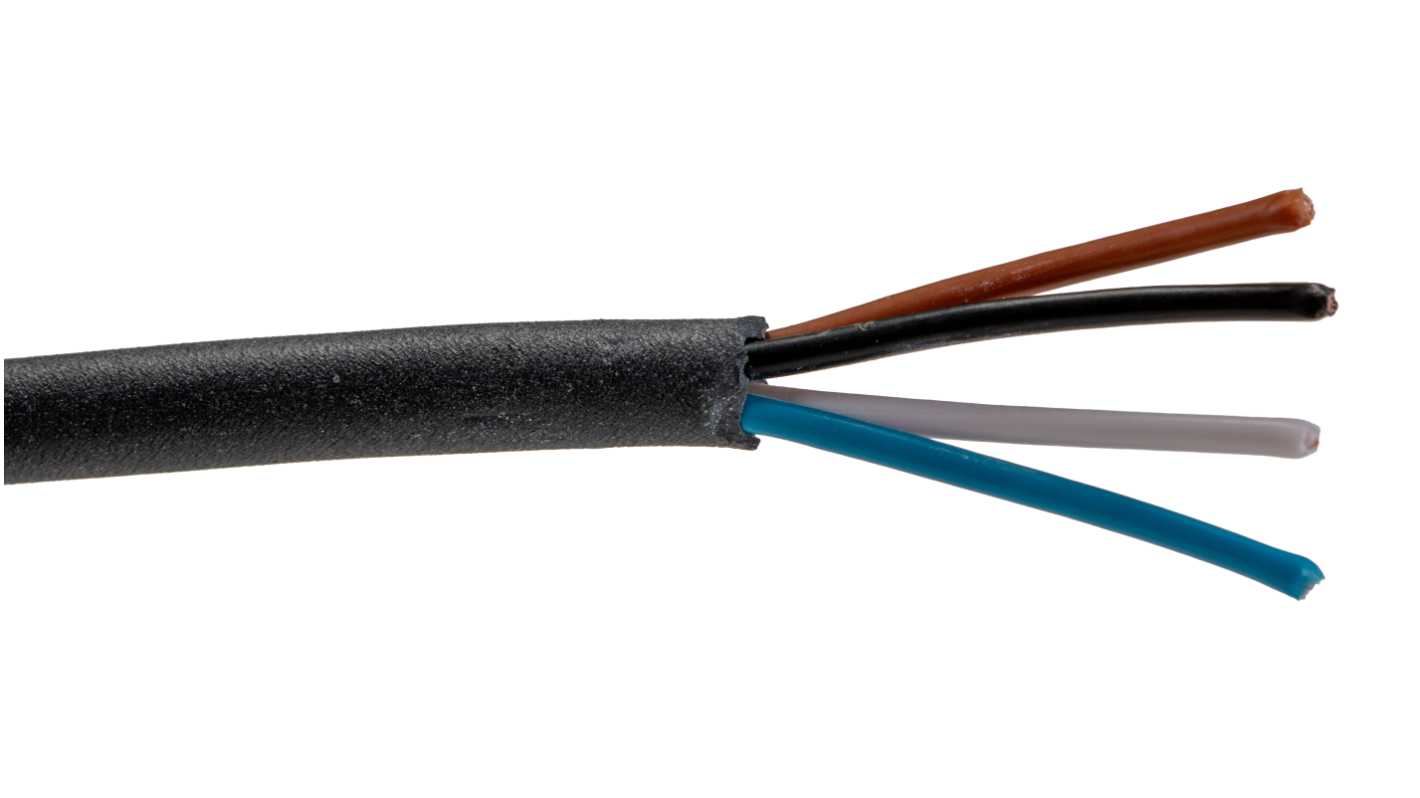 Cavo multipolare Phoenix Contact 1501663, 4 conduttori, 0,34 mm², 300 V, lunghezza 100 m, guaina in poliuretano PUR.