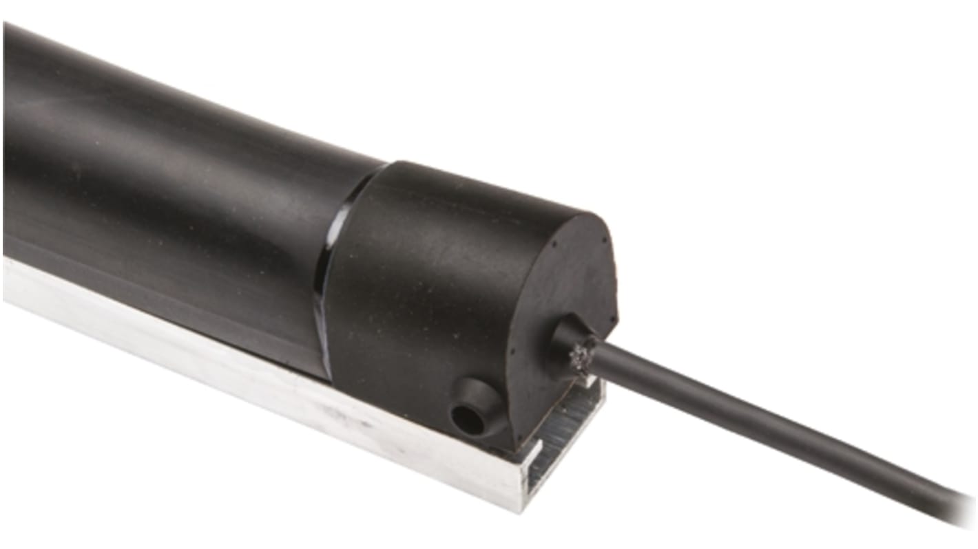 Sensore bordo di sicurezza Allen Bradley Guardmaster 440F-E000022RS, lunghezza 1m, grado di protezione IP67, montaggio su guida in alluminio.