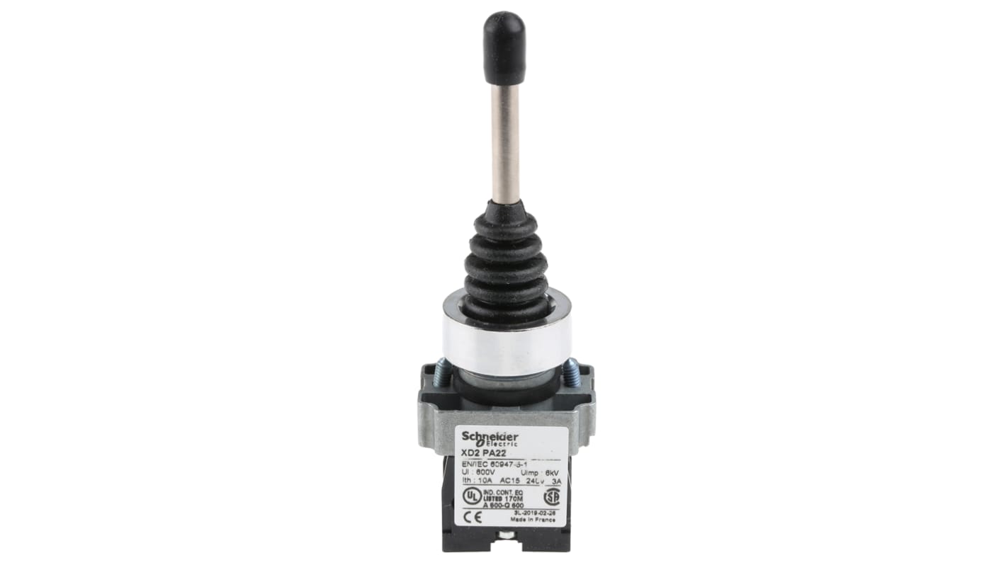 Schneider Electric XD2PA22 Joystick Controller 2 Assi IP65 240V - Serie Harmony XD2 - Ideale per macchinari industriali.