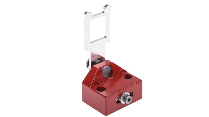 Interruttore di sicurezza Telemecanique Sensors XCSZ03, attuatore girevole in metallo, montaggio flessibile, peso 95 g.