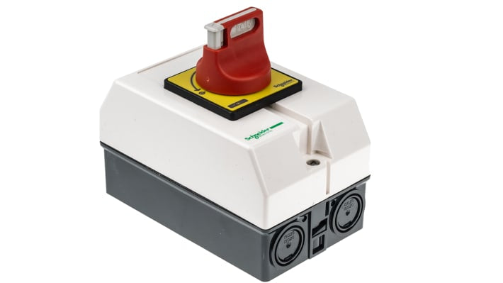 Interruttore isolatore Schneider Electric VCF01GE, 3P, 16A, 690V ca, Montaggio a pannello, IP65 - Serie Vario. Ideale per applicazioni industriali.