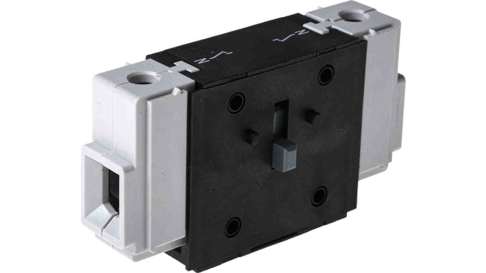 Contatto ausiliario Schneider Electric VZ12, montaggio laterale, serie VZ12, 63A. Accessorio per sezionatori aperti e chiusi.