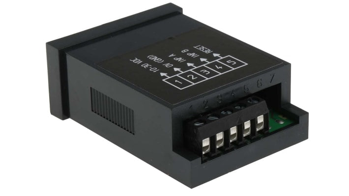 Contatore digitale Kübler 6.521.012.300, LED 6 cifre, montaggio a pannello, IP65, 10-30 V c.c., 48 mm x 24 mm.