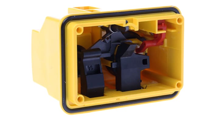 Interruttore-sezionatore tripolare rotativo TeSys VARIO Schneider Electric V1 per binario DIN. Ideal per installazioni industriali.