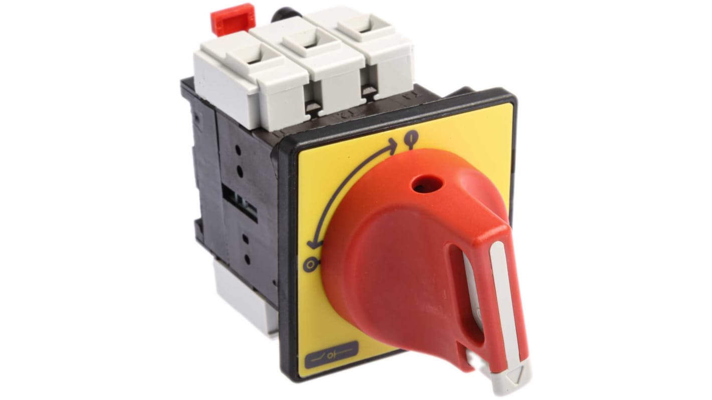 Interruttore di isolamento Schneider Electric VCF2 - 3P 40A 690V ca, montaggio a pannello. Ideale per il controllo manuale dei motori in ambienti industriali.