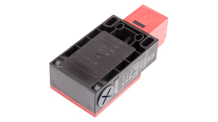 Interruttore di interblocco di sicurezza a chiave Telemecanique Sensors XCSTA591, 2NA/1NC, IP67, dimensioni 114.5mm x 52mm x 30mm.