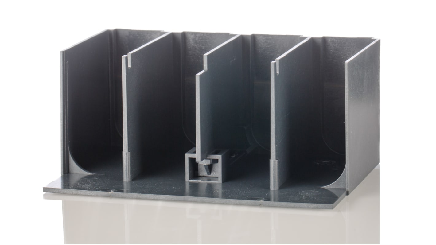 Coperchio Schneider Electric Multi 9 per INS100/160 (cod. 28958) con contatti invertitore e terminali da 95 mm². Set di coperture e divisori inclusi.