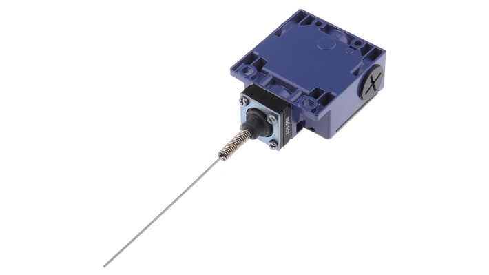 Interruttore di fine corsa Telemecanique Sensors XCKM106, configurazione NO/NC, grado di protezione IP66, dimensioni 64mm x 63mm x 30mm.