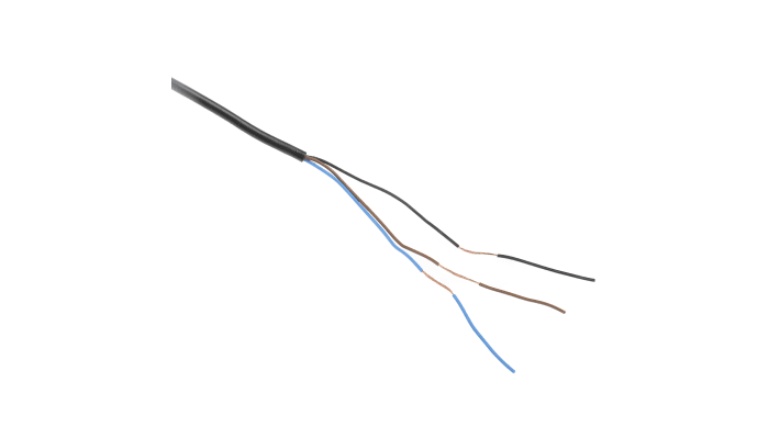 Sensore di prossimità cilindrico PNP Telemecanique XS1N05PA310, M5, 1 mm, IP67, 5-24 V c.c., cavo 2 m, -25/+70 °C.