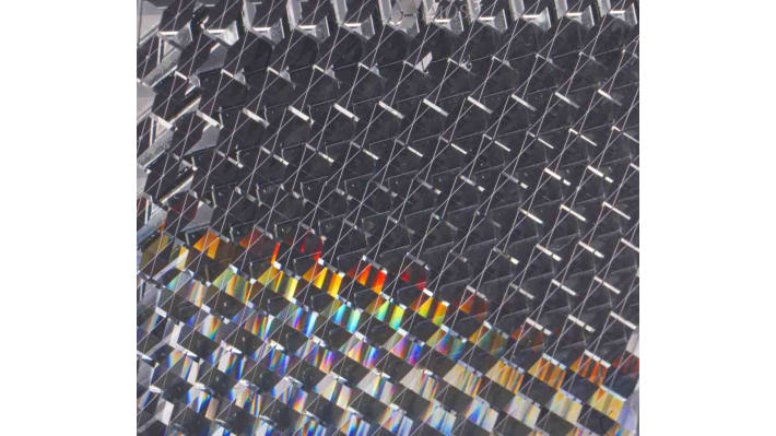 Riflettore Telemecanique Sensors XUZC50 per sensore fotoelettrico 50x50mm, plastica, ideale per prossimità.