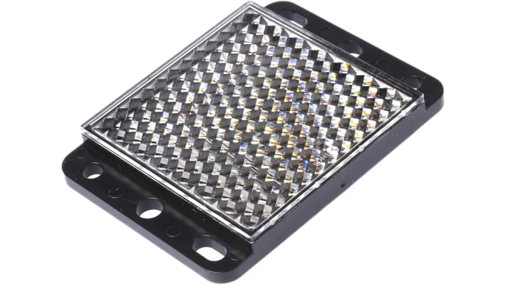 Riflettore Telemecanique Sensors XUZC50 per sensore fotoelettrico 50x50mm, plastica, ideale per prossimità.