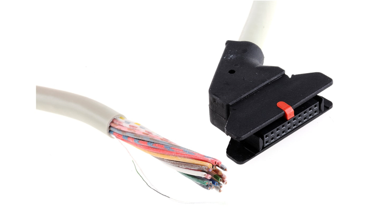 Cavo PLC Schneider Electric TSXCDP301 per Modicon TSX, connettore HE10 a cavo nudo, compatibile con Telefast 2.