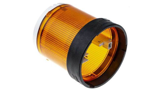 Segnalatore luminoso Schneider Electric XVBC35 Ambra 250V Ø70mm h63mm - Serie XVBC Harmony. Ideale per ambienti industriali rumorosi e pericolosi.