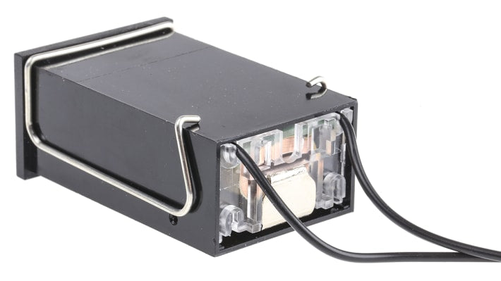 Contatore Kübler 1.160.201.056 per impulsi, 6 cifre, montaggio a pannello, alimentazione 230 V, dimensioni apertura 31 x 20 mm.