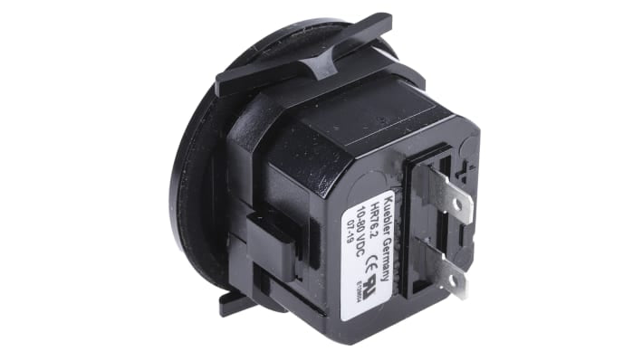 Contatore orario Kübler 0.135.200.373, 6 cifre, montaggio a pannello, alimentazione 10-80 V c.c., grado di protezione IP65.