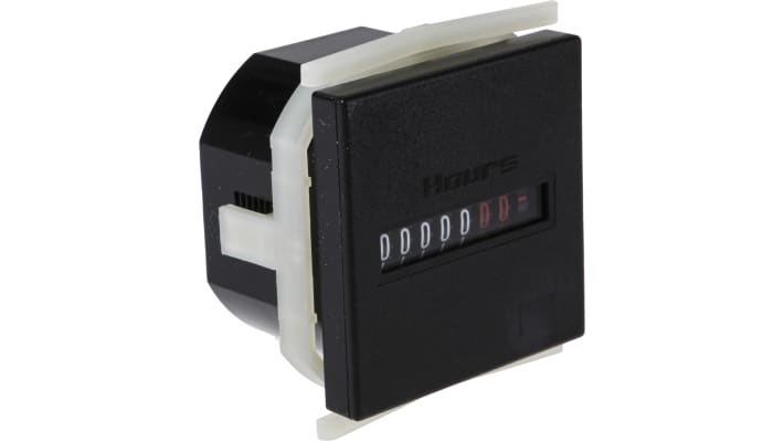 Contatore Kübler 3.220.401.075 a 7 cifre per montaggio a pannello, alimentazione 187-264 V c.a., intervallo 0-99999,99.