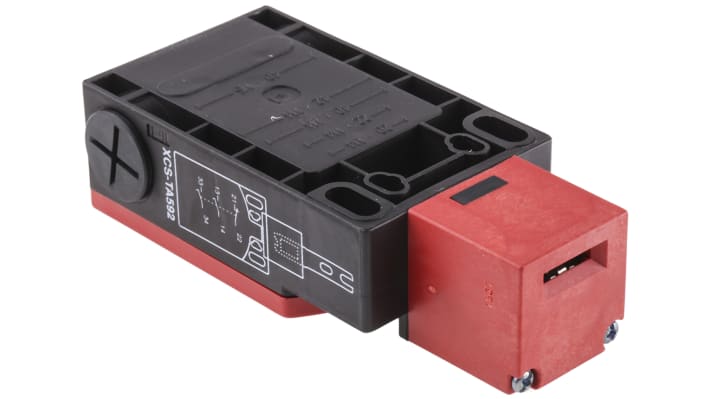 Interruttore di interblocco di sicurezza a chiave Telemecanique Sensors XCSTA592, 2NA/1NC, protezione IP67, dimensioni 114.5mm x 52mm x 30mm.