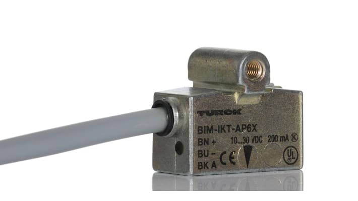 Sensore di prossimità induttivo PNP M12 Turck BIM-IKT-AP6X, IP67, tensione 10-30 V c.c., montaggio non a filo.