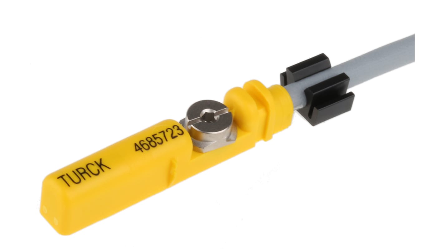 Sensore Turck BIM-UNT-AP6X-0.3-PSG3M per posizionamento cilindri pneumatici, PNP, IP67, 32 mm x 5 mm x 6 mm.