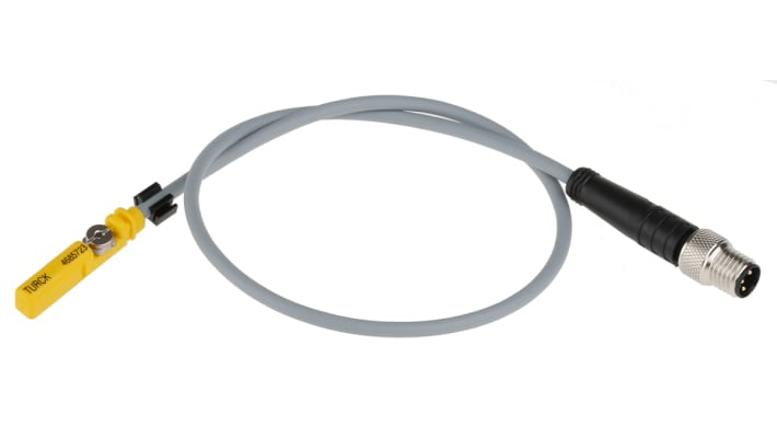 Sensore Turck BIM-UNT-AP6X-0.3-PSG3M per posizionamento cilindri pneumatici, PNP, IP67, 32 mm x 5 mm x 6 mm.