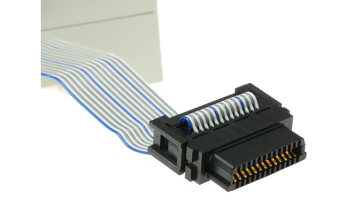 Modulo I/O PLC Mitsubishi Electric FX2N-16EYR-ES/UL, 16 uscite a relè, ingressi optoisolati, dimensioni 90 x 40 x 87 mm.