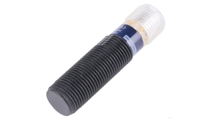 Sensore di prossimità cilindrico PNP Telemecanique Sensors XS4P12PA340D, M12, rilevamento 4 mm, IP67, alimentazione 12-24 V c.c.