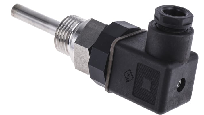 Sensore RTD PT100 Jumo 902044/20-380-1003-1-8-50-104-26/000, sonda in acciaio inox 50 mm, range -50°C/+270°C, IP65, G1/2.