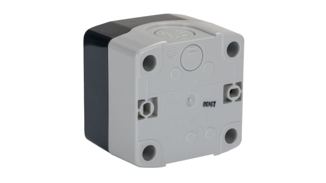 Interruttore stazione di controllo Schneider Electric XALD134, SPST, 10A, 600V, IP66/IP67/IP69K, dimensioni 68x68x53mm.