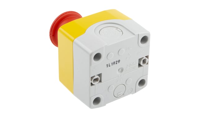 Pulsante di arresto di emergenza Schneider Electric XALK178F - Serie Harmony XALK, montaggio superficiale, IP65/IP69K, forza 44N, materiale PC. Ideale per ambienti industriali critici.