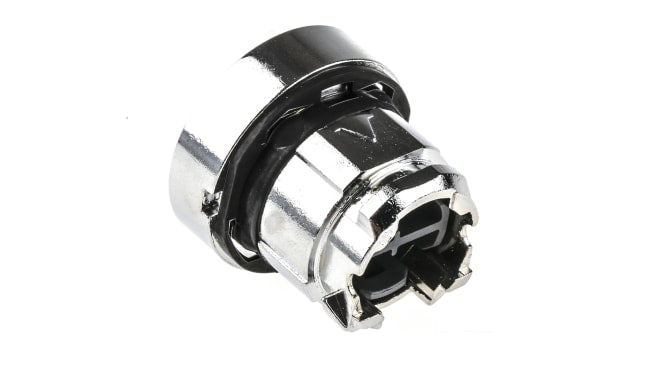 Testa Pulsante Nero Harmony XB4 - Serie Ottimizzata per Prestazioni Industriali, Schneider Electric - ZB4BA2, IP69K, Montaggio a Pannello.