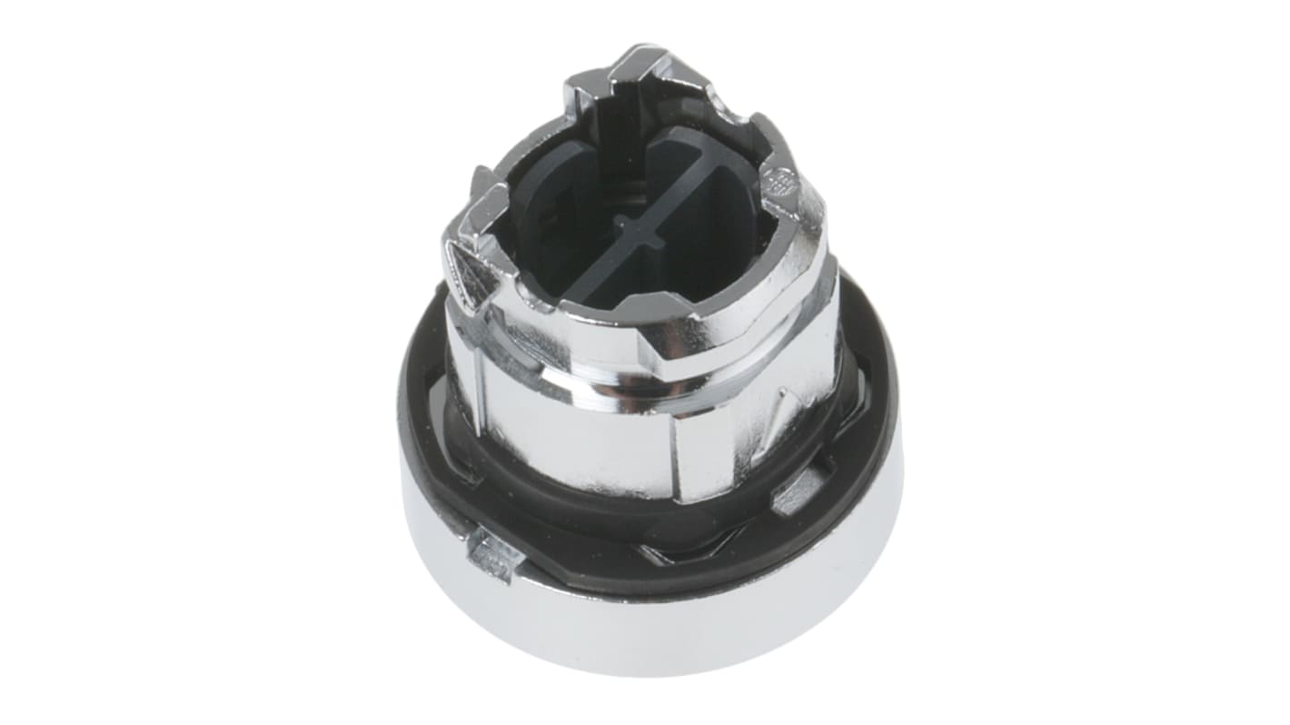 Testa Pulsante Schneider Electric Harmony XB4 ZB4BA6, Metallo, IP66, Azionamento Momentaneo. Ideale per pannelli di controllo industriali.