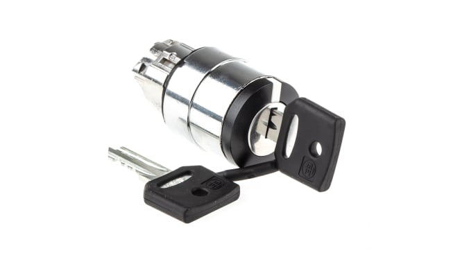 Interruttore a pulsante Schneider Electric Harmony ZB4BG4 per interruttori XB4, 2 posizioni, resistente a -40 °C/+70 °C, IP67, ideale per settori industriali.