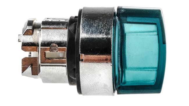 Testa selettore Harmony XB4 ZB4BK1333, 3 posizioni, Ø 22mm, per applicazioni industriali. Resistente e conforme a standard IP67. Schneider Electric.